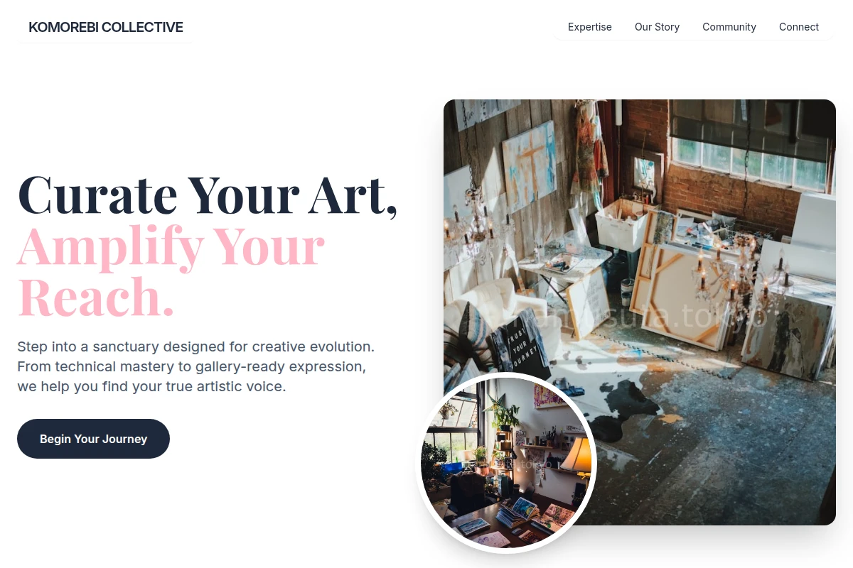 Curved Art Studio