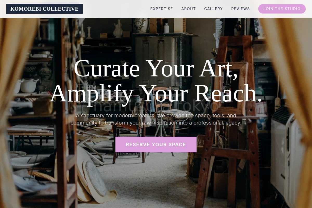 Minimal Art Studio