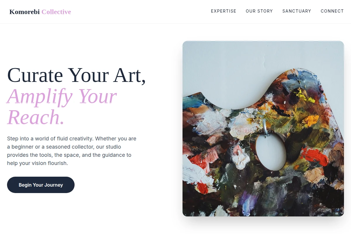 Curved Art Studio
