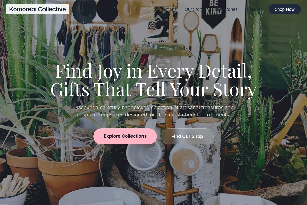 Curved Gift Shop