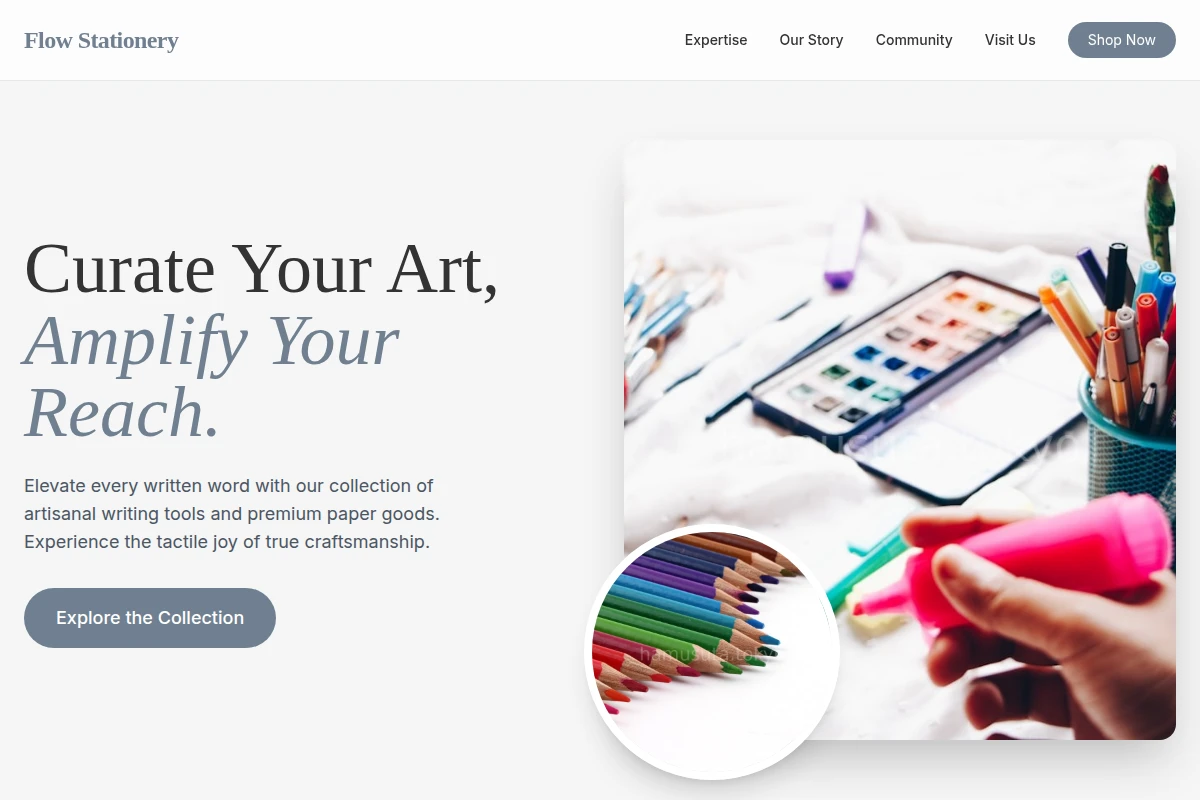 Flow Stationery