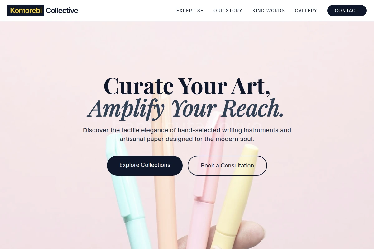 Muted Stationery