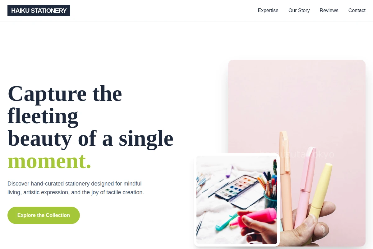 Haiku Stationery