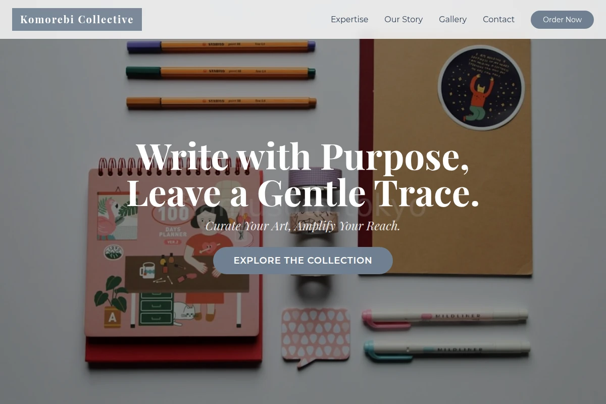 Organic Stationery