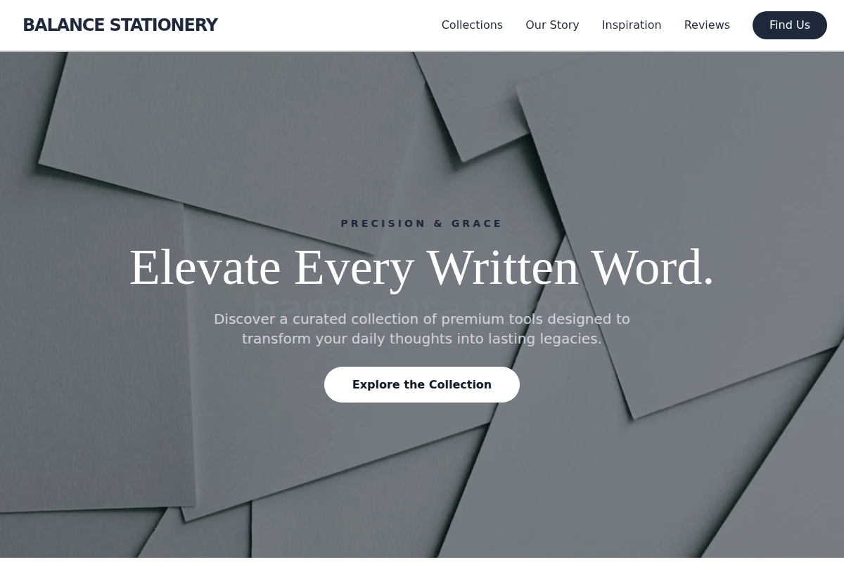 Balance Stationery