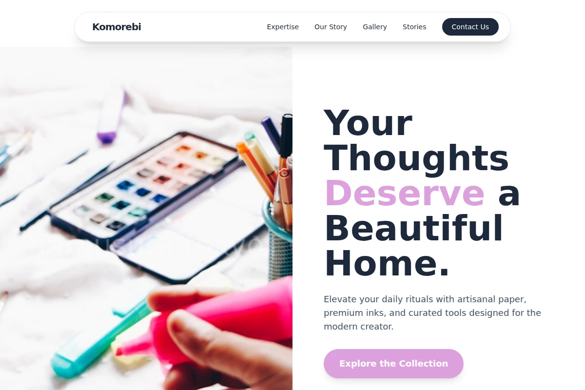 Muted Stationery
