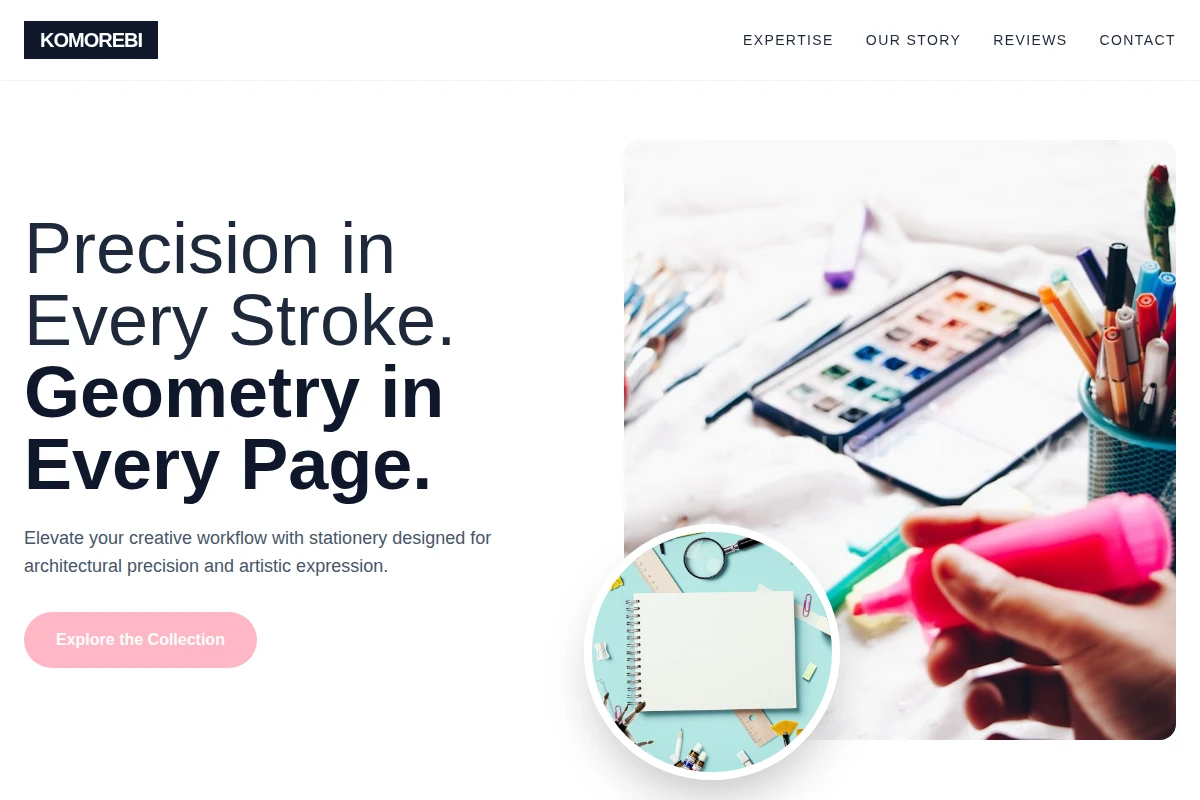 Geometric Stationery