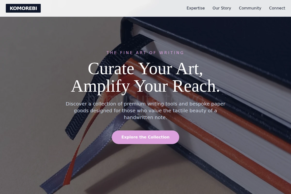Clear Stationery