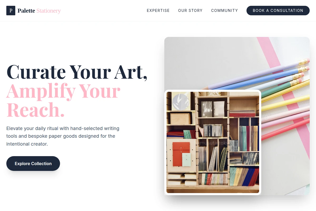 Palette Stationery